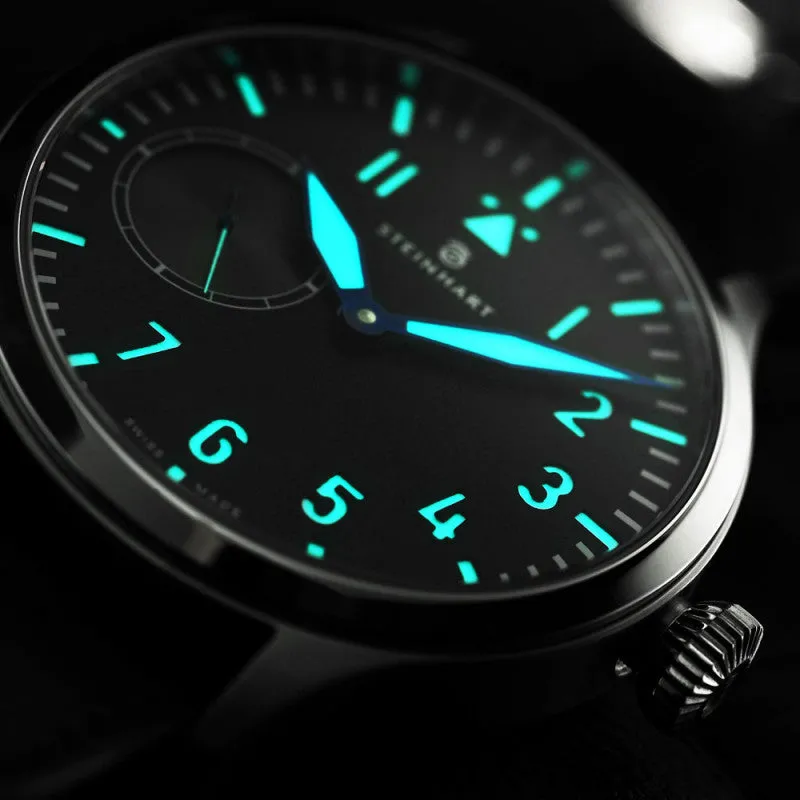 Nav B-Uhr 47 ST1 Premium SILVER