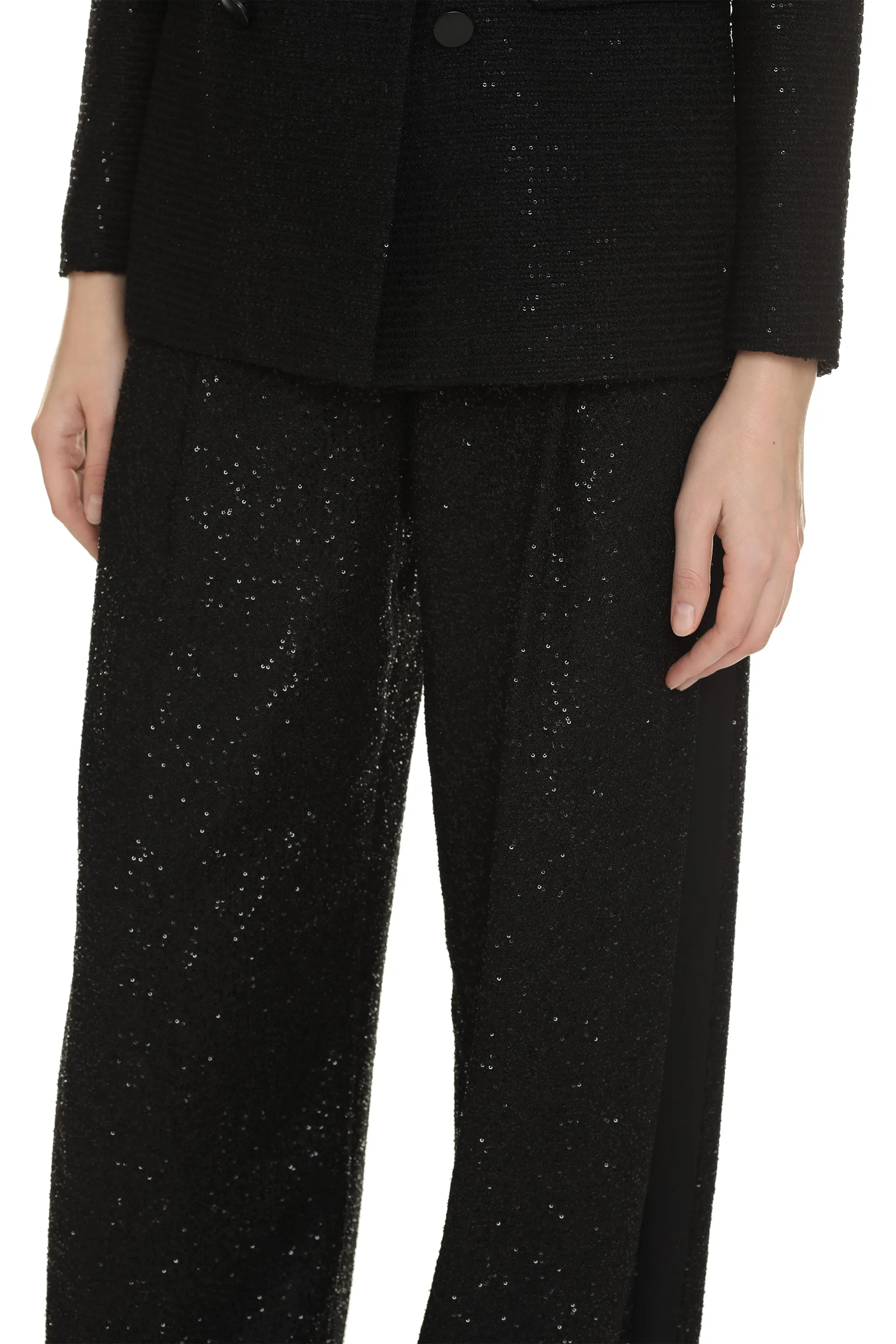 Navigli sequined trousers