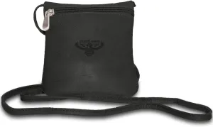 NBA Atlanta Hawks Pangea Black Leather Women's Mini Handbag