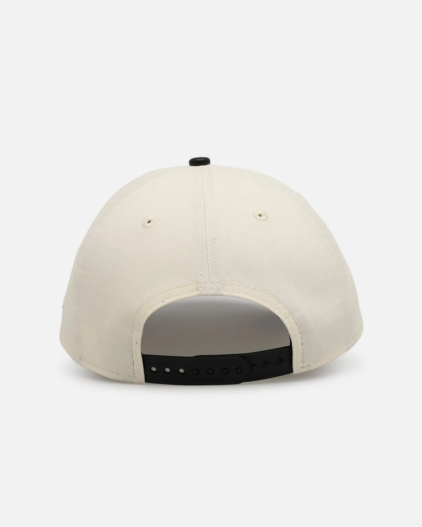 New Era San Francisco 49ers 'Leather Visor' 9FORTY A-Frame Snapback Chrome White/Black