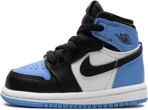Nike Toddler Air Jordan 1 Retro High OG UNC Toe 2023 TD University Blue FD1413 400 - Size 3c