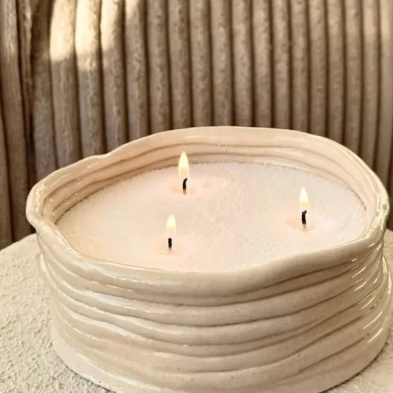 Non-Toxic Reusable Pearled Candle