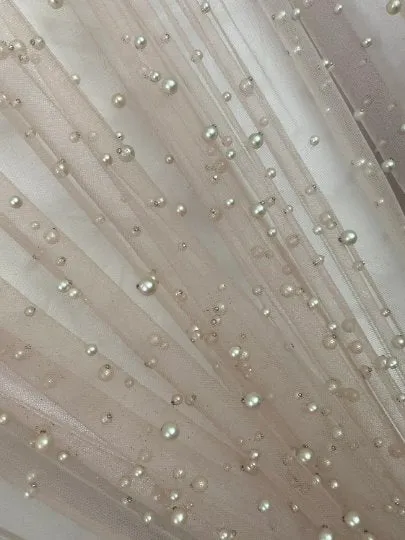Nude Pearl Tulle