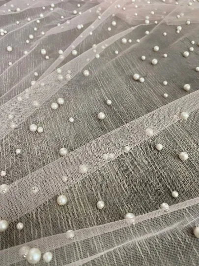 Nude Pearl Tulle