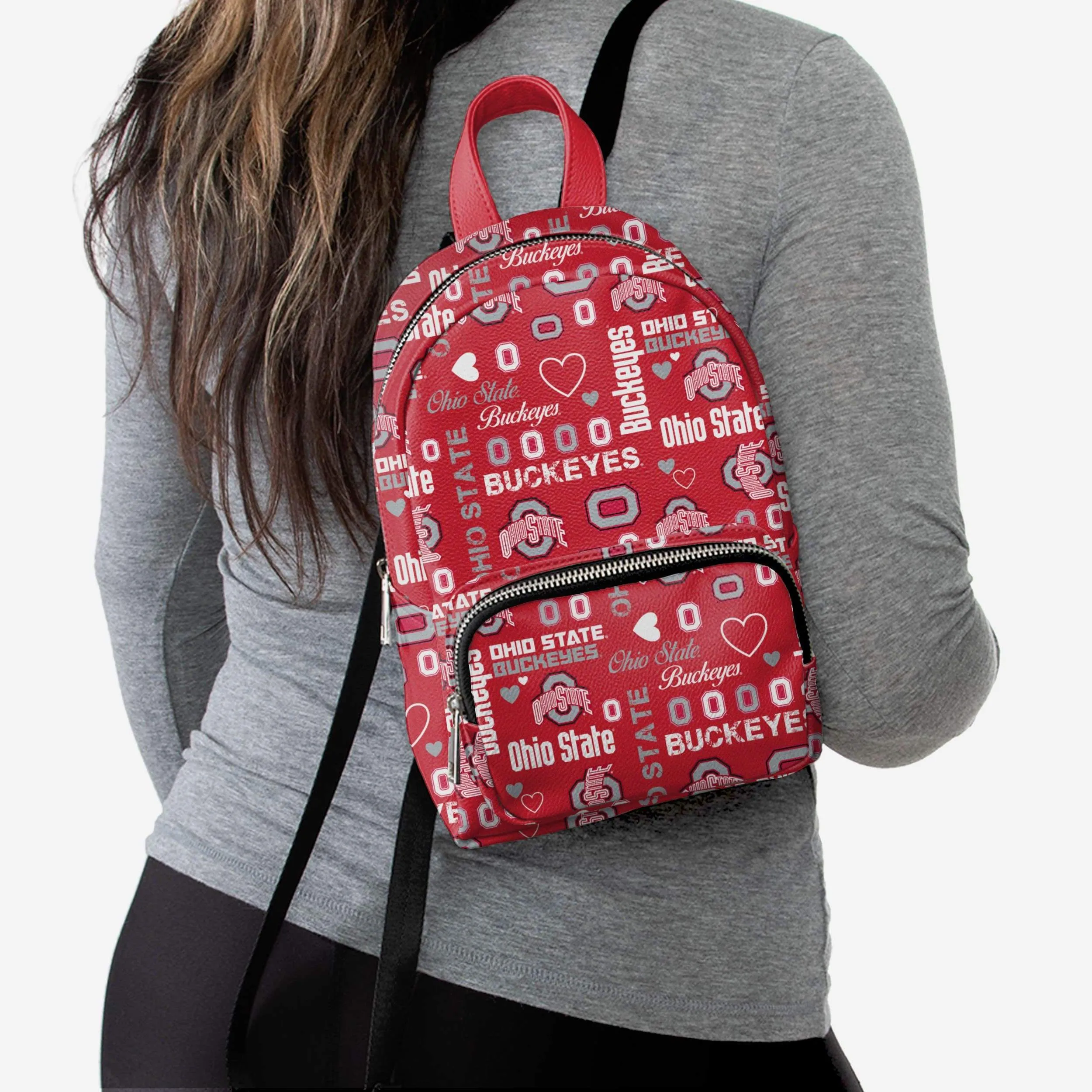 Ohio State Buckeyes Logo Love Mini Backpack