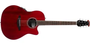 Ovation Celebrity Standard Super Shallow Acoustic-Electric Guitar Ruby Red CS28-RR