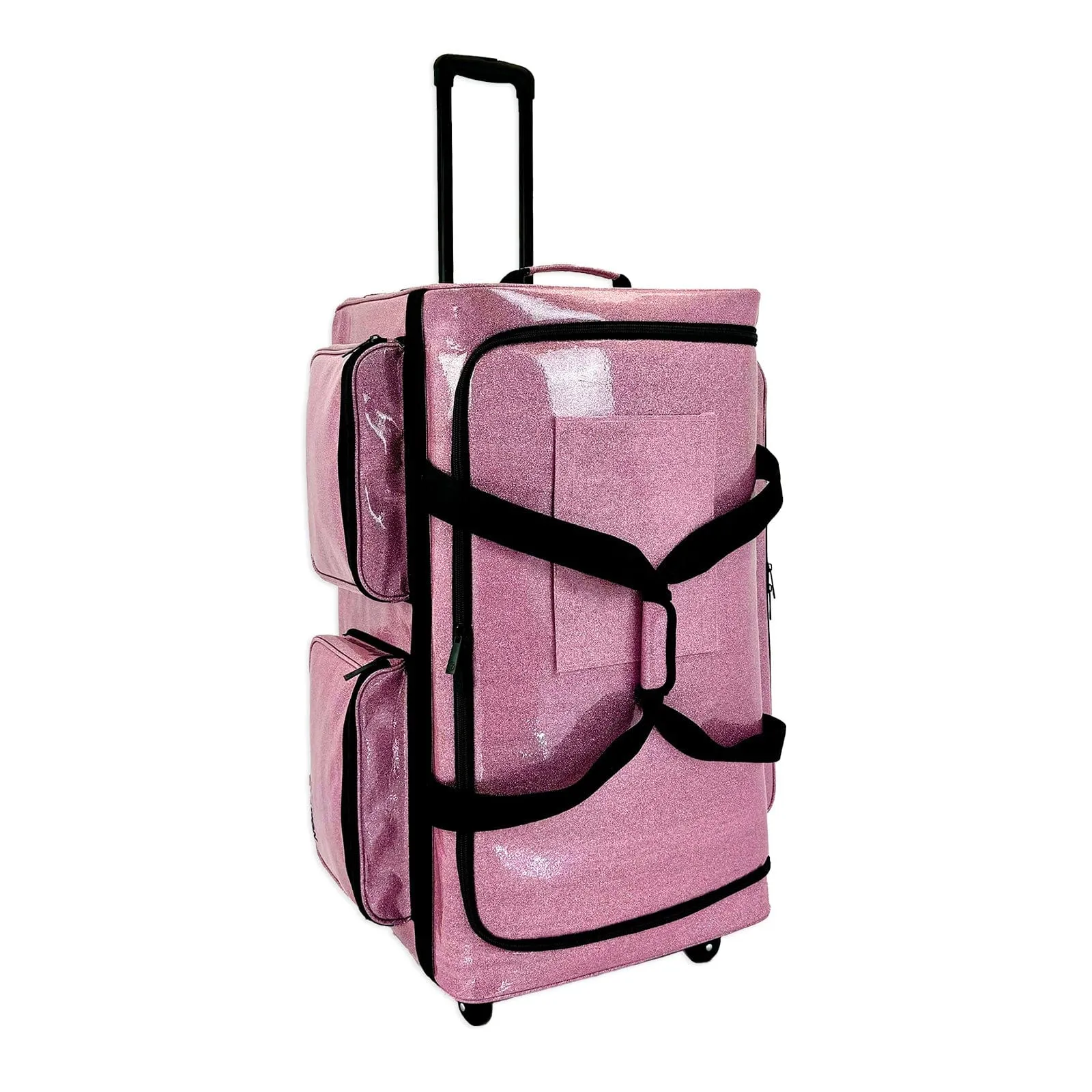 Ovation Gear Sparkle Pink 4-Wheel Performance Bag - Large