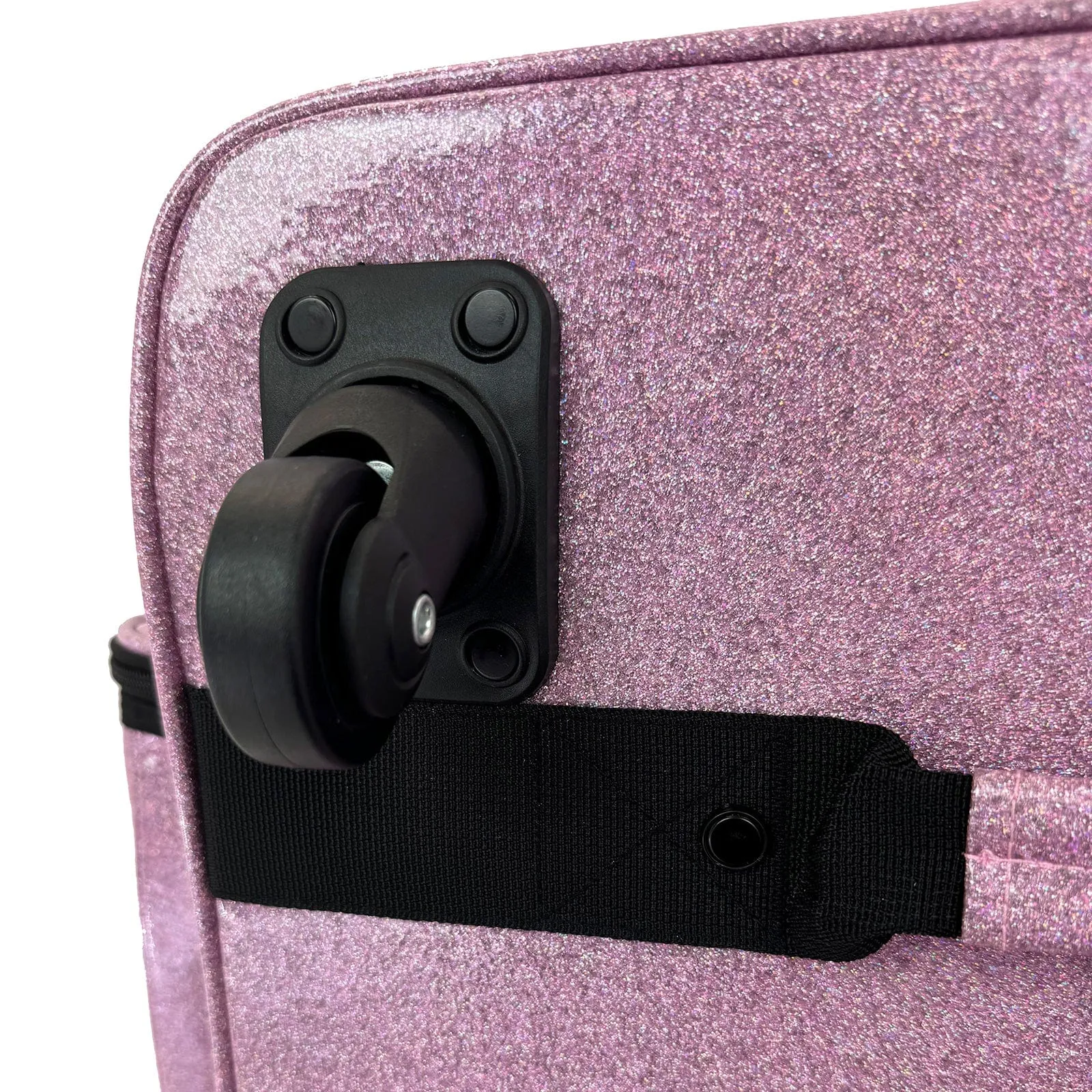 Ovation Gear Sparkle Pink 4-Wheel Performance Bag - Large