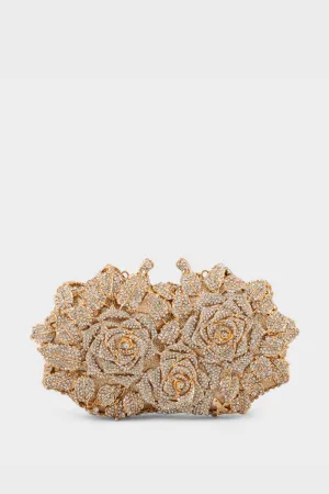 Party Wear Clutch BK4093-Golden