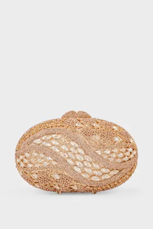 Party Wear Clutch BK4095-Bronze