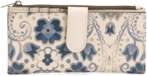 Patricia Nash Nazari Italian Folklore White Wallet