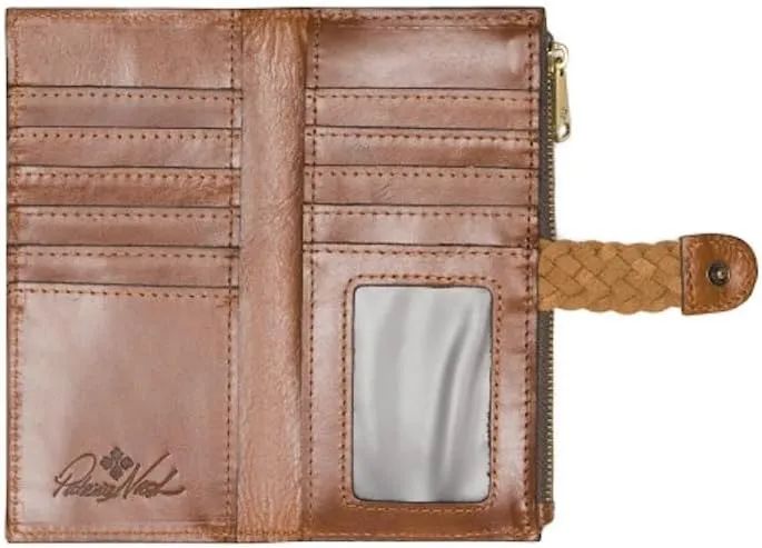 Patricia Nash Nazari Wallet (Biscuit Braided, One Size)