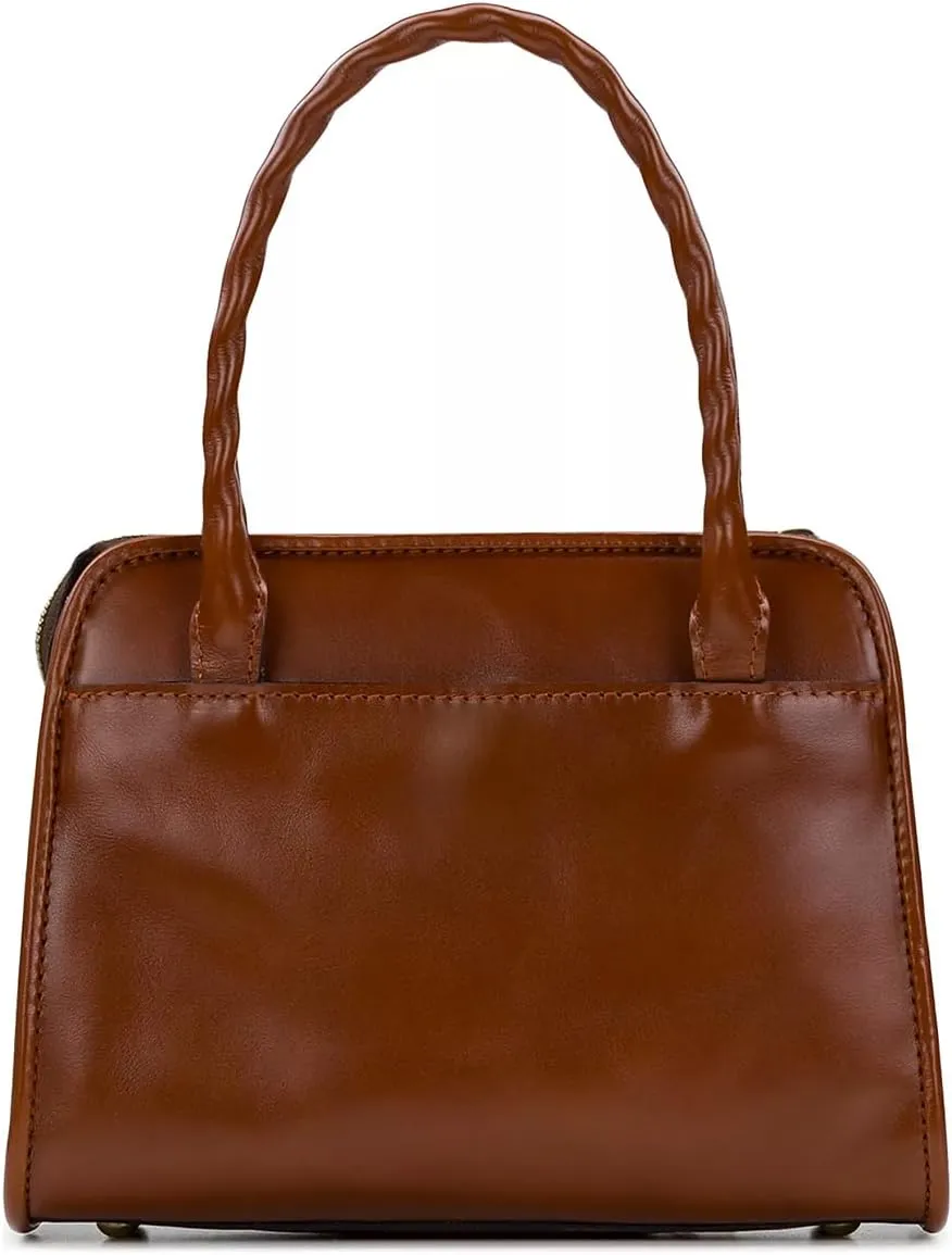 Patricia Nash Paris Satchal, Burnished Tooled Colors Collection