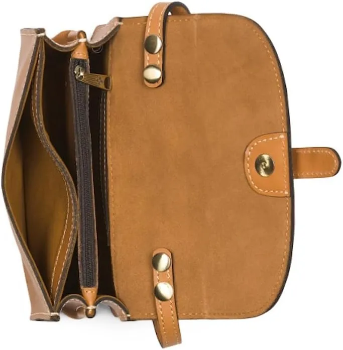 Patricia Nash | Torri Crossbody Bag | Leather Crossbody Purse | Genuine Leather Handbag for Women