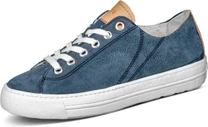 Paul Green Women's Trainers 5001-018 Smooth Leather Green