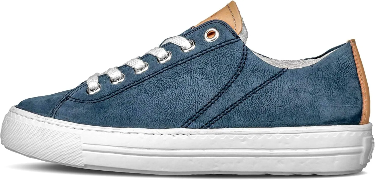 Paul Green Women's Trainers 5001-018 Smooth Leather Green