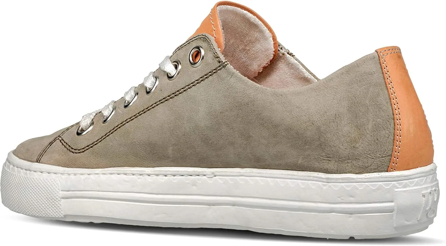 Paul Green Women's Trainers 5001-018 Smooth Leather Green