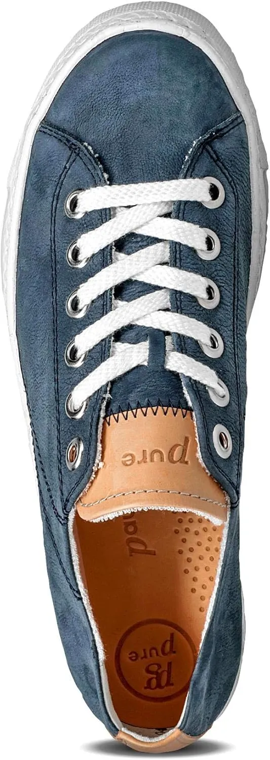 Paul Green Women's Trainers 5001-018 Smooth Leather Green