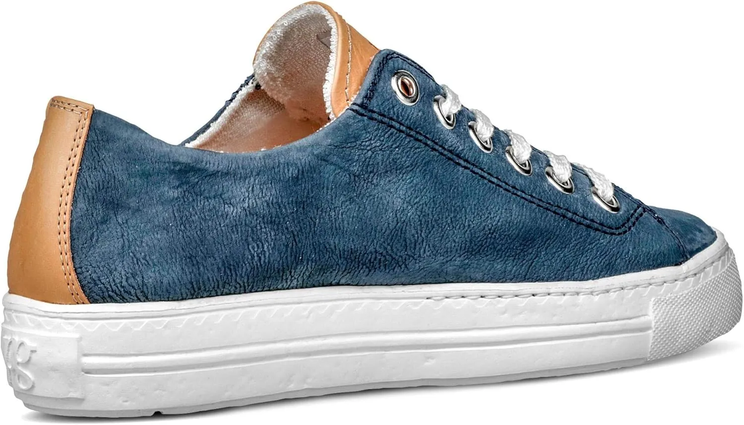 Paul Green Women's Trainers 5001-018 Smooth Leather Green