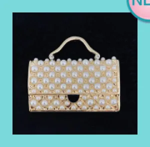 pearled clutch magnet
