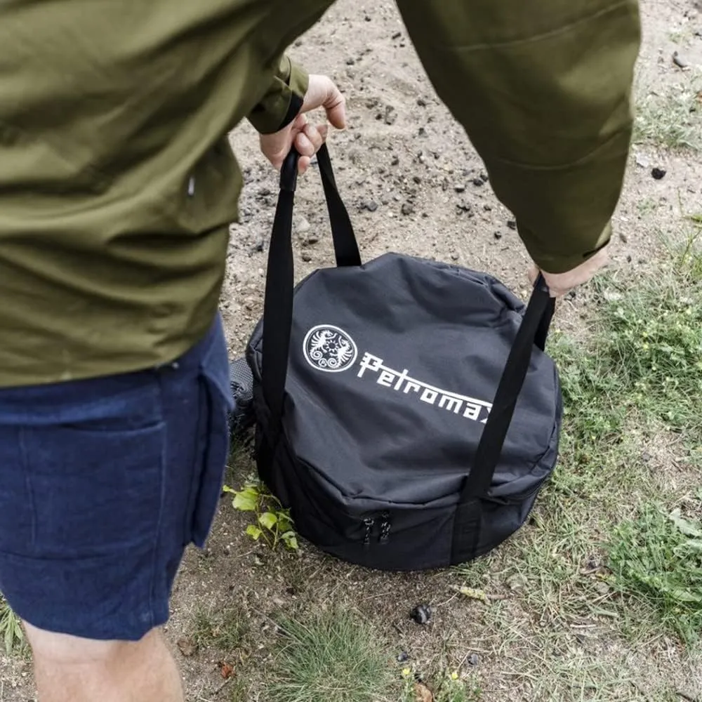 Petromax Dutch Oven Transport Bag, Safe and Reinforced Carry Tote for Taking Your Food to Parties or for Camping