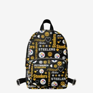 Pittsburgh Steelers Logo Love Mini Backpack