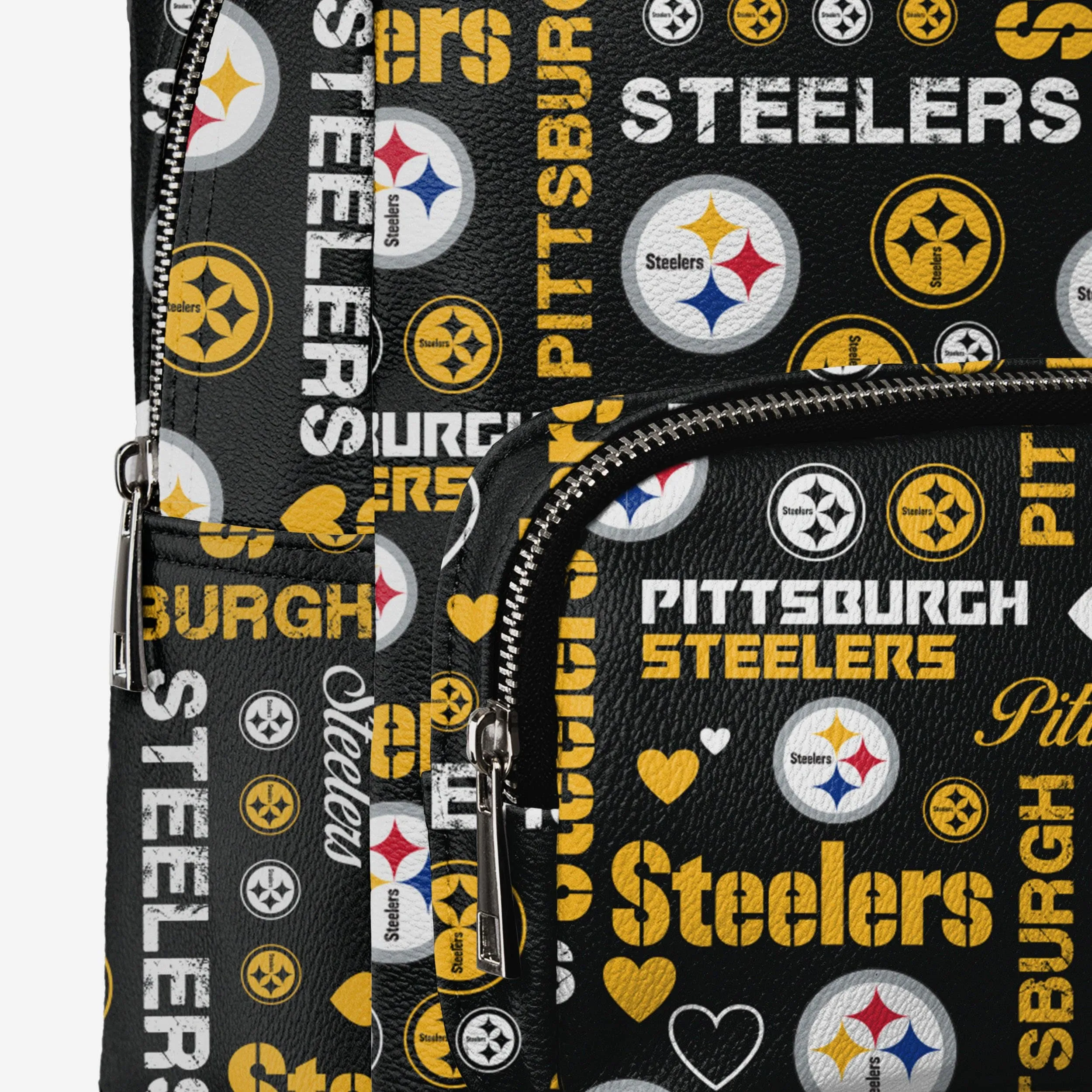 Pittsburgh Steelers Logo Love Mini Backpack