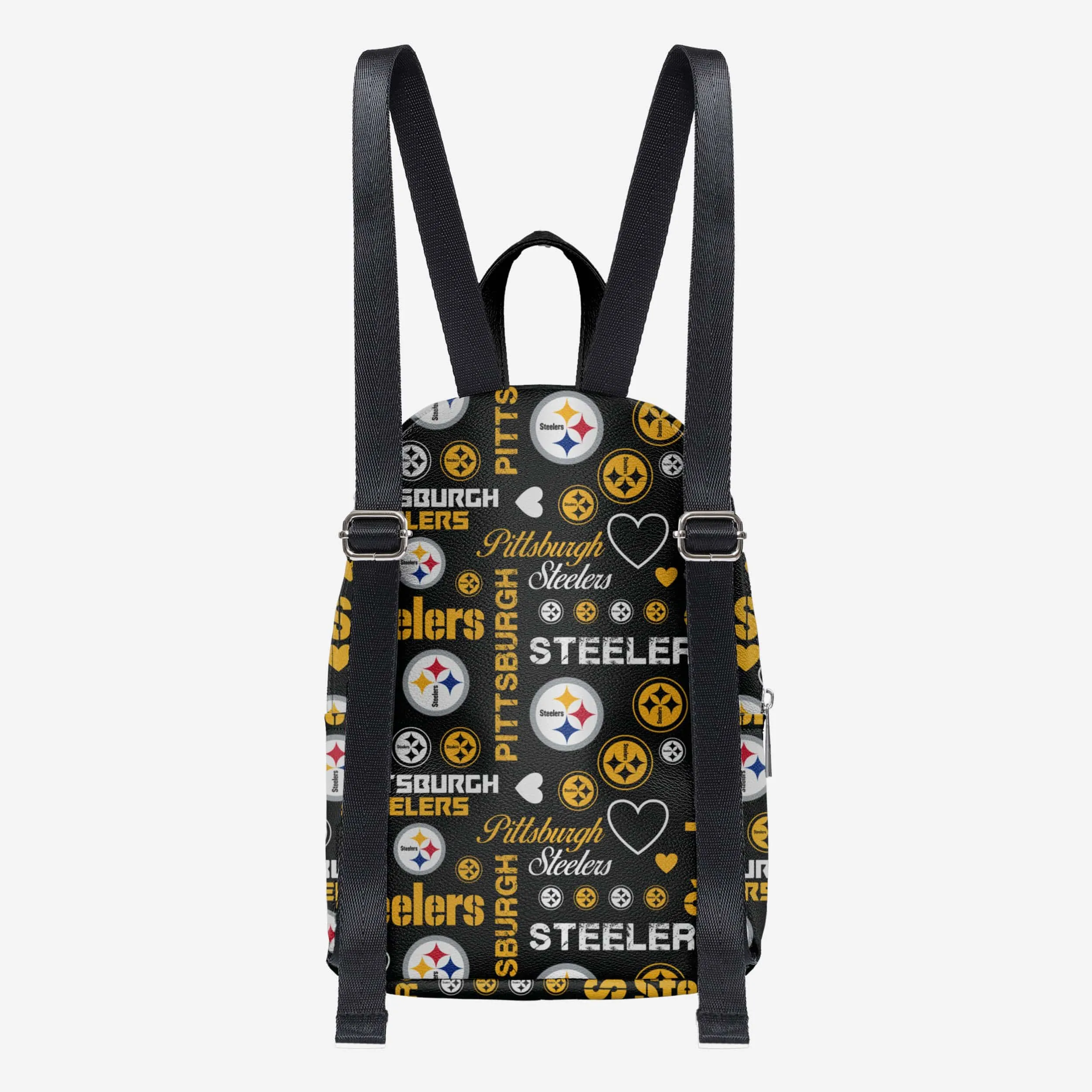 Pittsburgh Steelers Logo Love Mini Backpack
