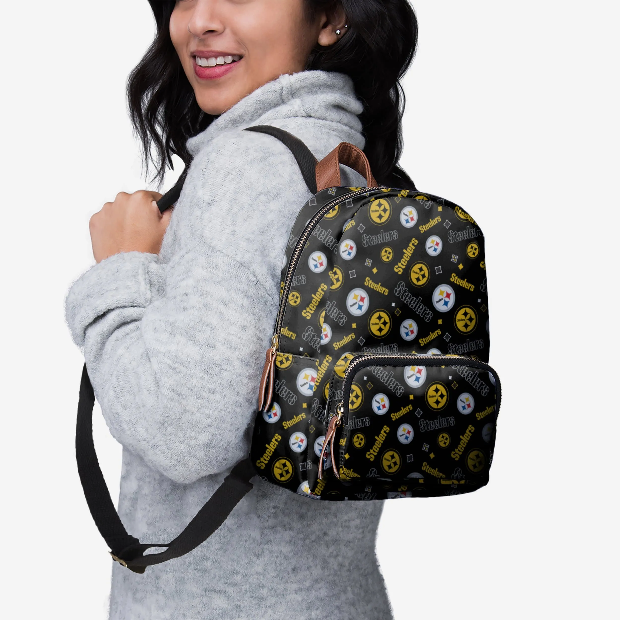 Pittsburgh Steelers Printed Collection Mini Backpack