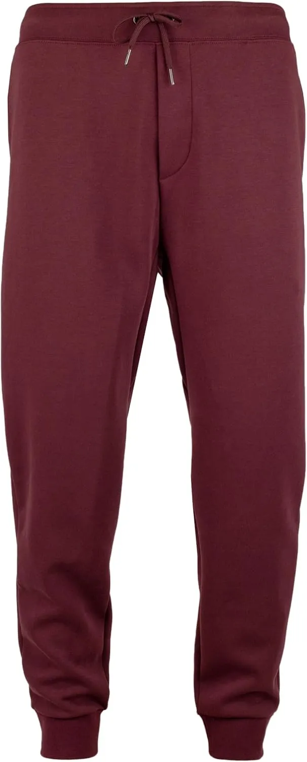 POLO RALPH LAUREN Men's Big & Tall Double Knit Jogger Pant Rd 3XLT Red