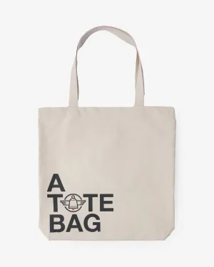 Printed Canvas Tote Bag - 'A Tote Bag' Print
