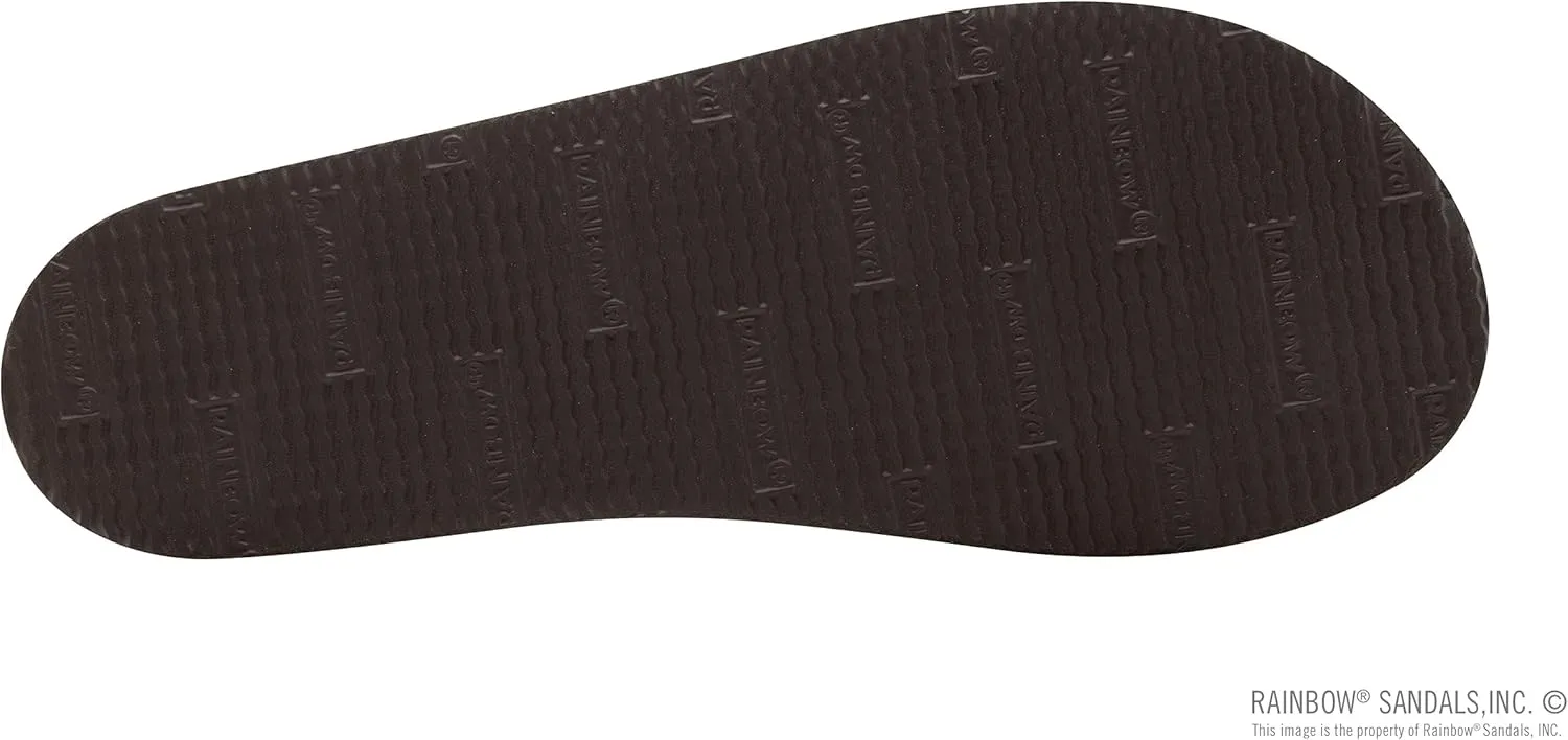 Rainbow Sandals Ladies Luxury Leather - Double Layer Arch Support with 1/2" Narrow Straps