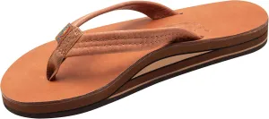 Rainbow Sandals Ladies Luxury Leather - Double Layer Arch Support with 3/4" Medium Straps