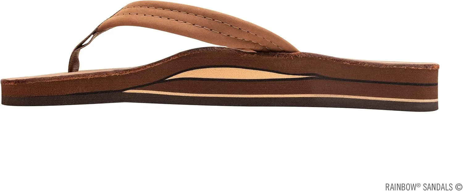 Rainbow Sandals Women's Double Layer Leather w/ 3/4" Strap