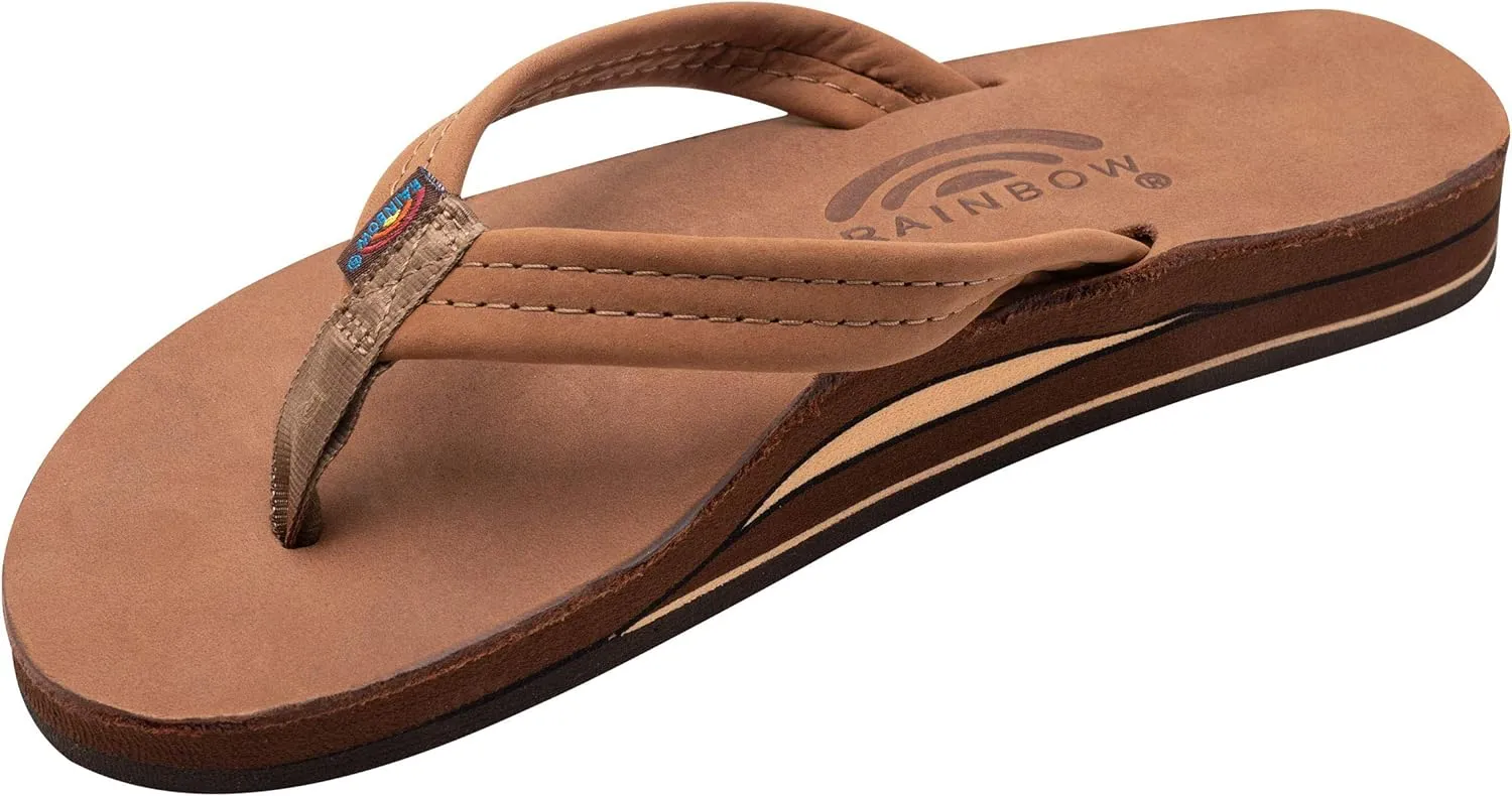 Rainbow Sandals Women's Double Layer Leather w/ 3/4" Strap