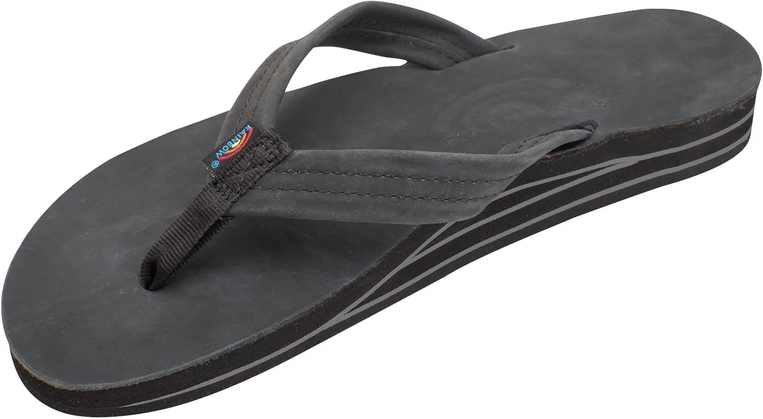 Rainbow Sandals Women's Double Layer Leather w/ 3/4" Strap