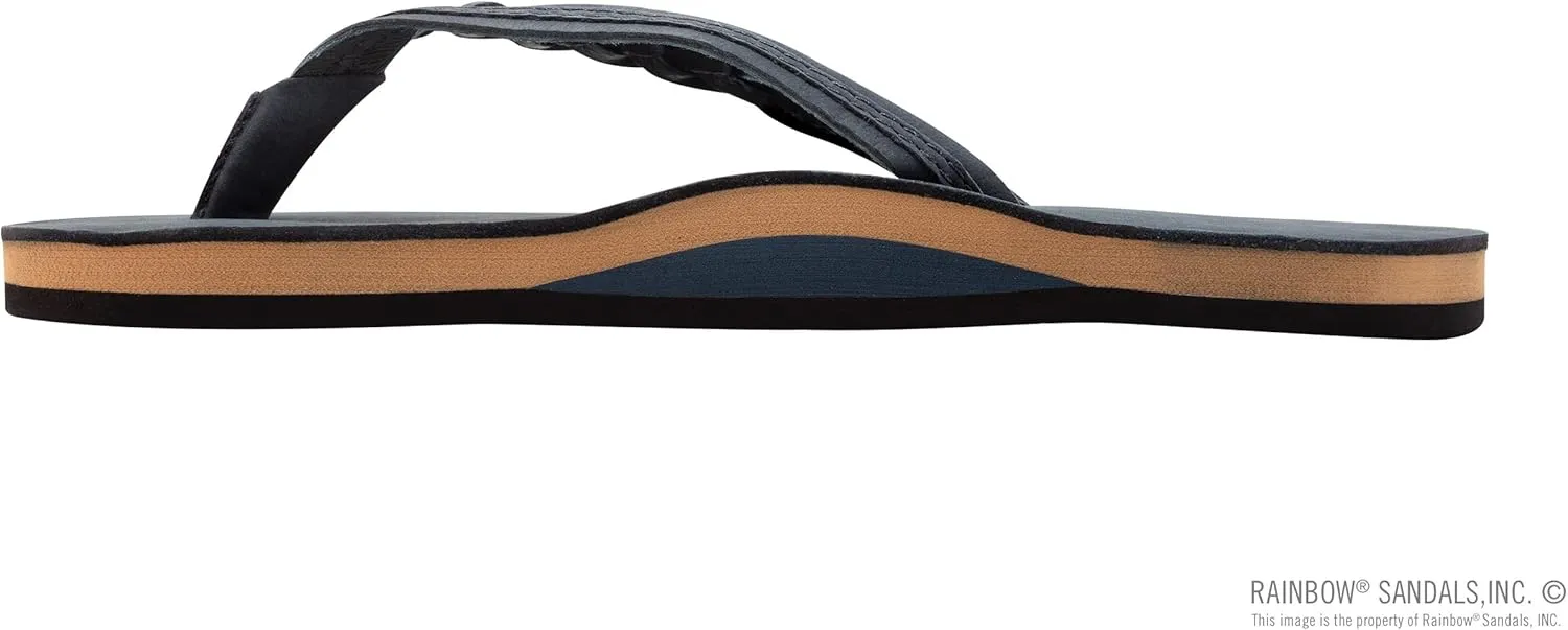 Rainbow Sandals Women’s Flirty Braidy Premier Leather w/Single Braided Strap