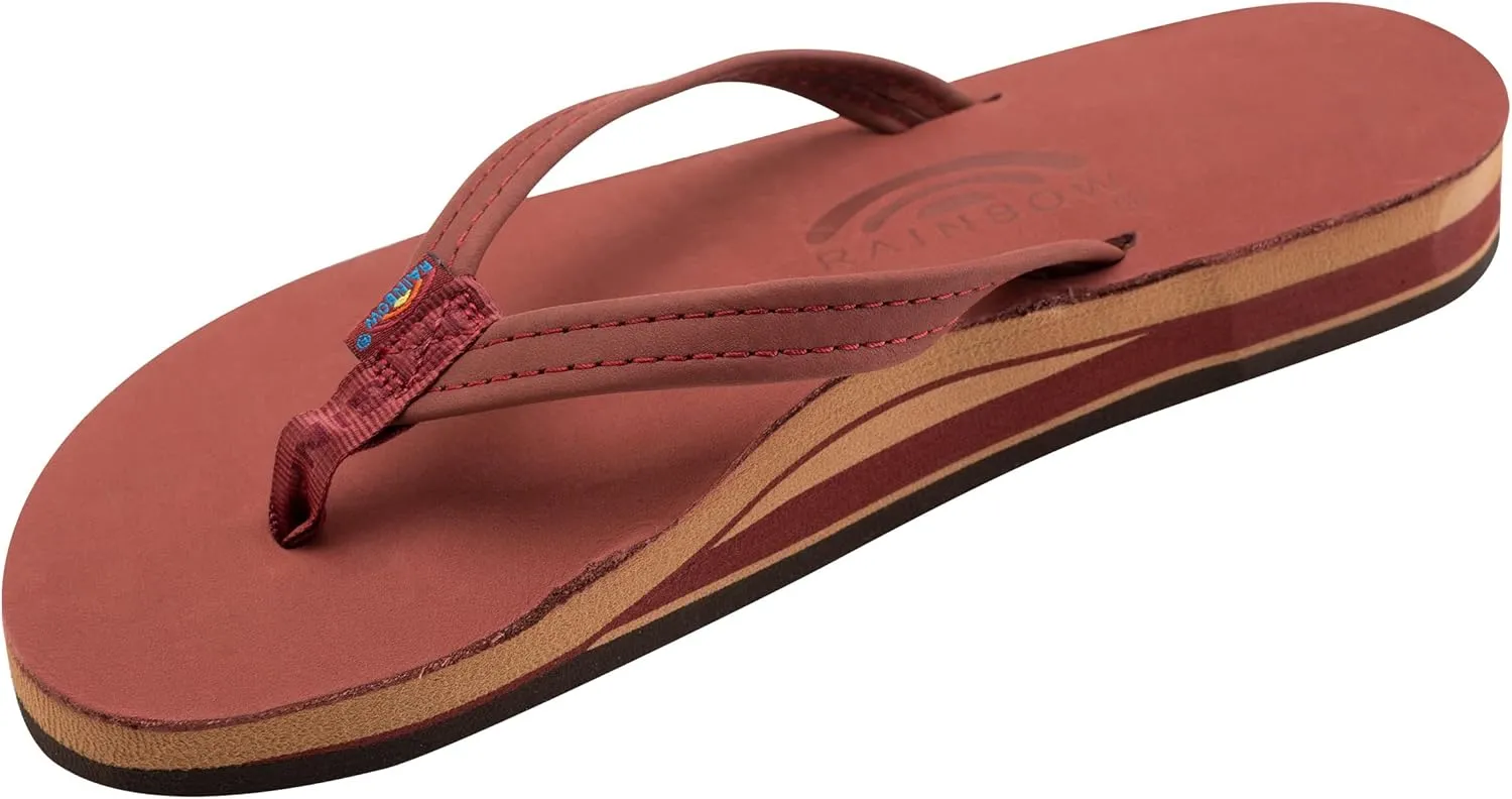 Rainbow Sandals Women's Limited Edition - Double Layer Narrow Strap w/Custom Colors