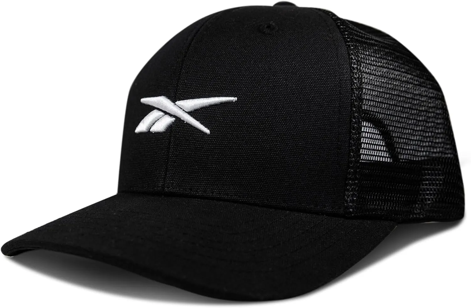 Reebok Vector Trucker Hat | Snapback | Adjustable | Baseball Cap | Everyday | Fitness | Retro | Classic |Sun Protection