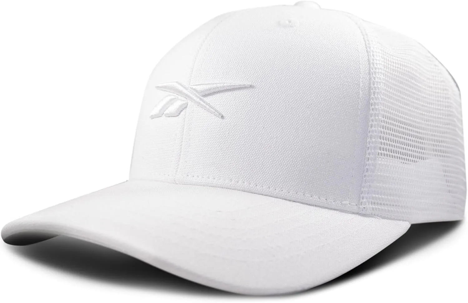 Reebok Vector Trucker Hat | Snapback | Adjustable | Baseball Cap | Everyday | Fitness | Retro | Classic |Sun Protection