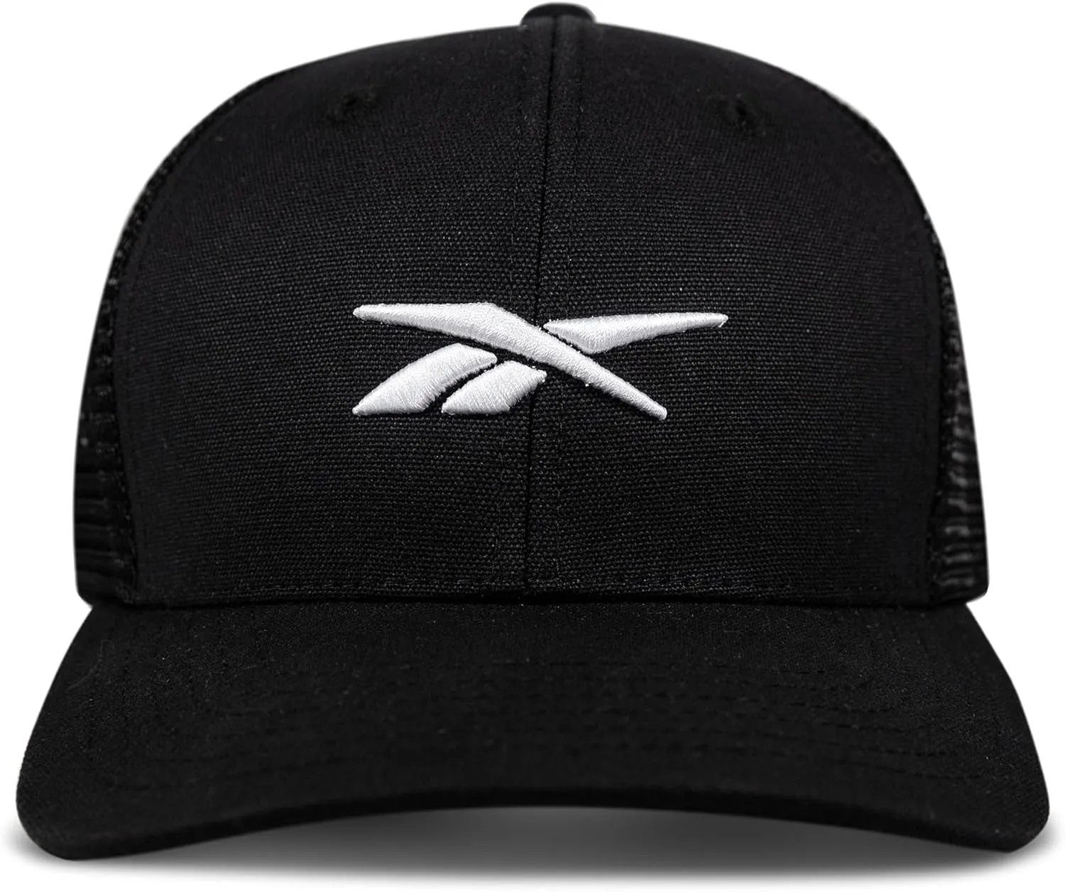 Reebok Vector Trucker Hat | Snapback | Adjustable | Baseball Cap | Everyday | Fitness | Retro | Classic |Sun Protection