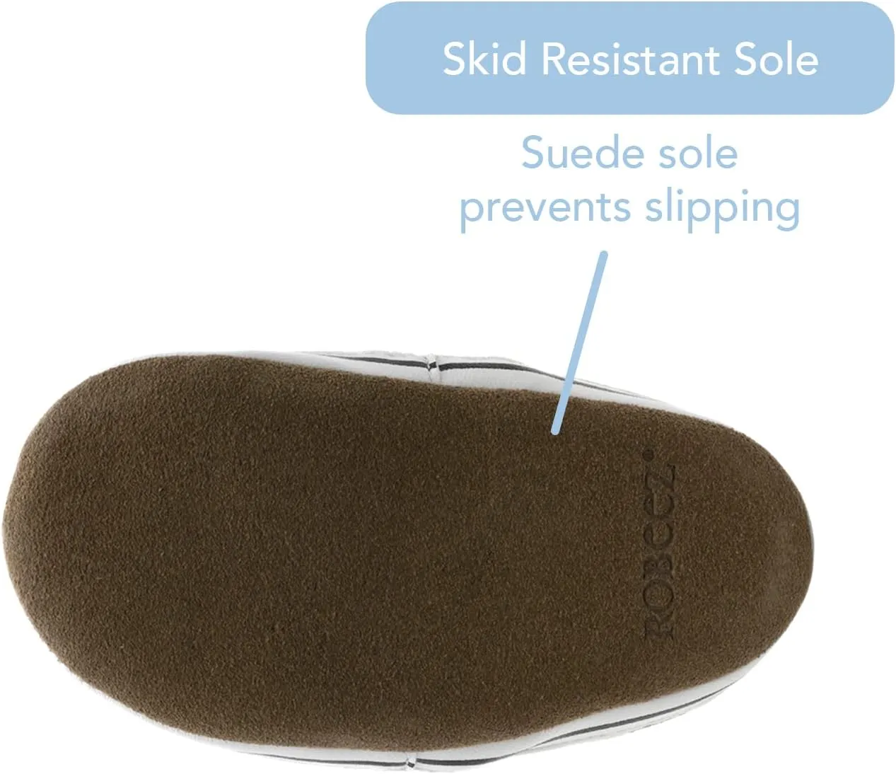 Robeez Baby Boys and Unisex Soft Soles Slip-Resistant Crib Shoes Slippers for Infant and Toddler, 0-24 Months