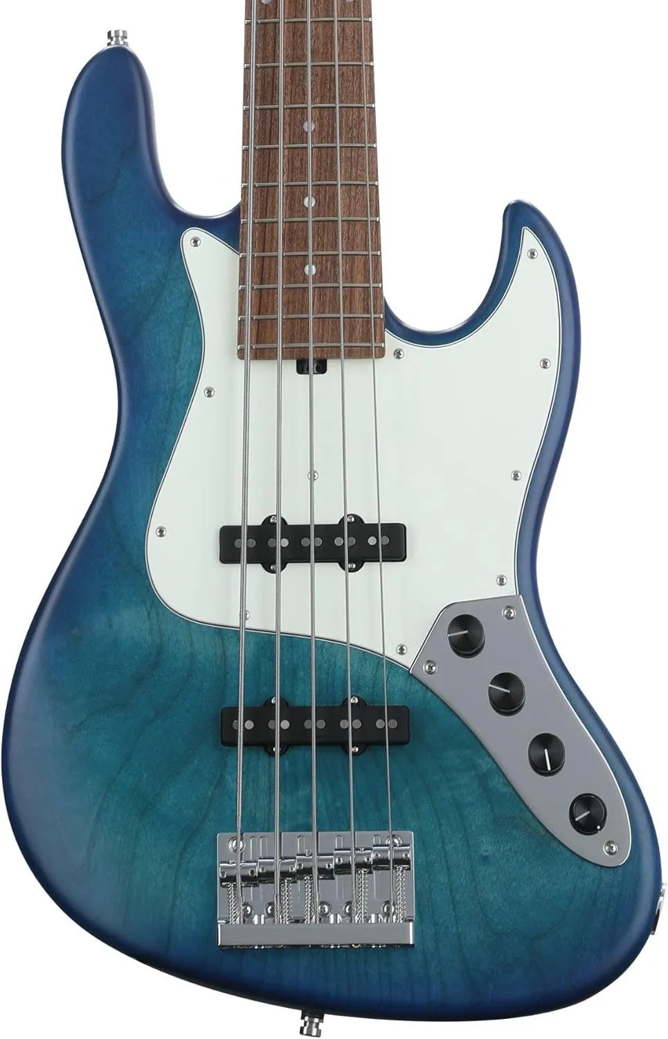 Sadowsky MetroLine 21-fret Vintage J/J Bass, Red Alder Body, 5-string - Bora Blueburst Transparent Satin