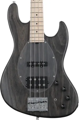 Sadowsky MetroLine 21-fret Vintage M/J Bass, Swamp Ash Body, 4-string - Nirvana Black Transparent Satin