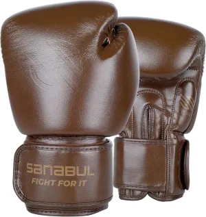Sanabul Battle Forged Boxing Gloves for Men & Women, Kickboxing MMA, Muay Thai Gloves and Heavy Bag Training Punching & Sparring