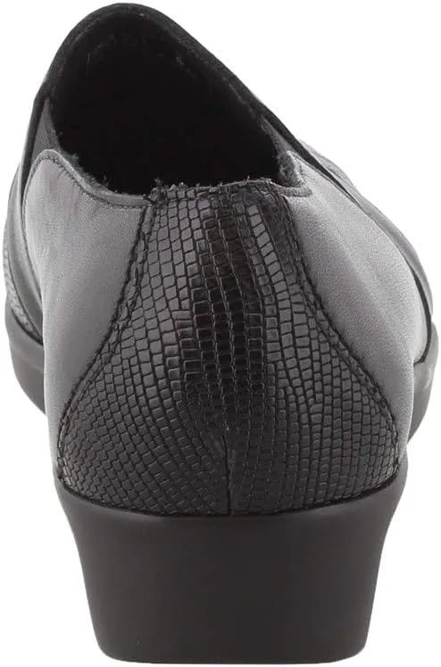 SAS Women's Taylor Comfort Wedge Slip-On Shoes with Tassels - Leather Upper