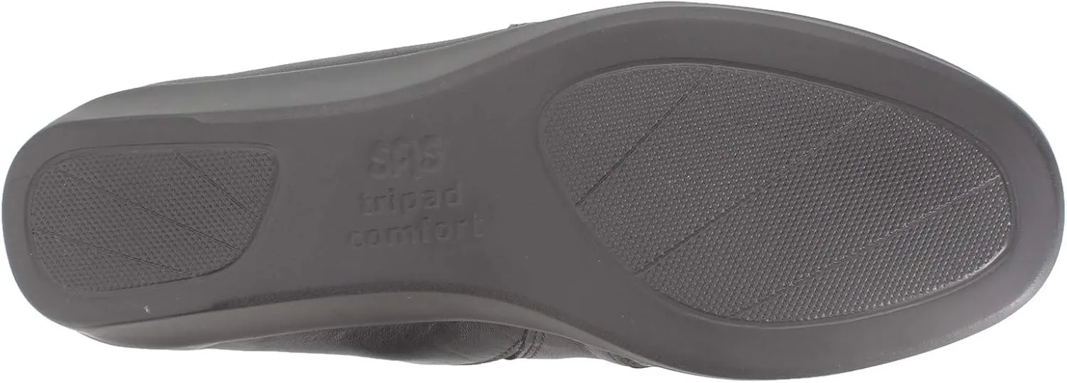 SAS Women's Taylor Comfort Wedge Slip-On Shoes with Tassels - Leather Upper