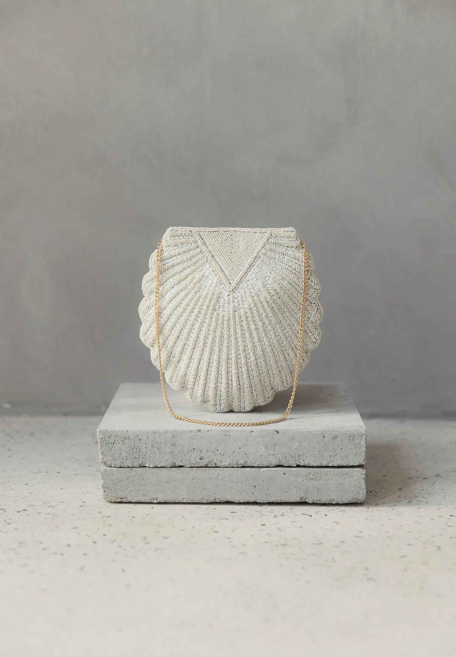 Seashell Beaded Handbag (Preorder)