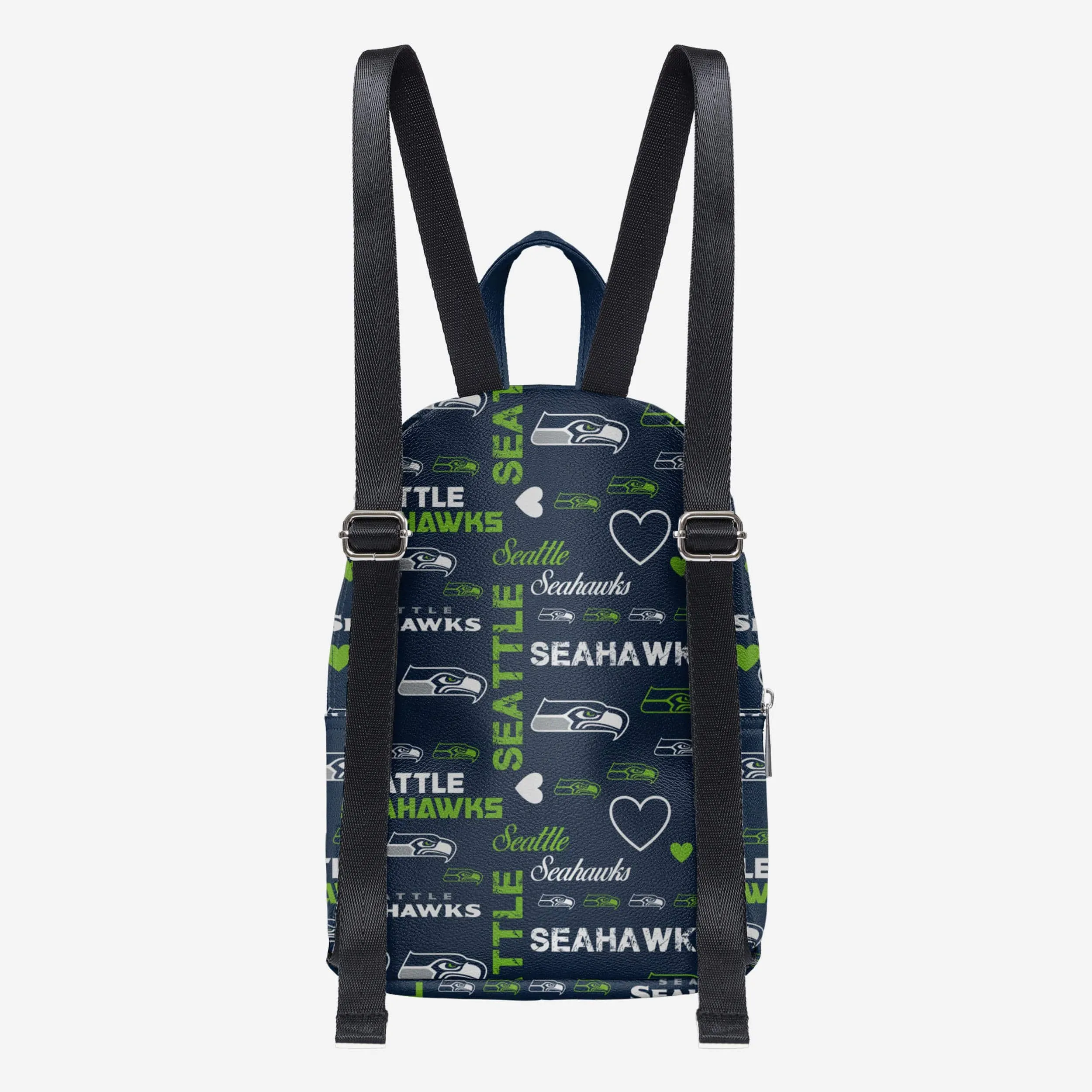 Seattle Seahawks Logo Love Mini Backpack