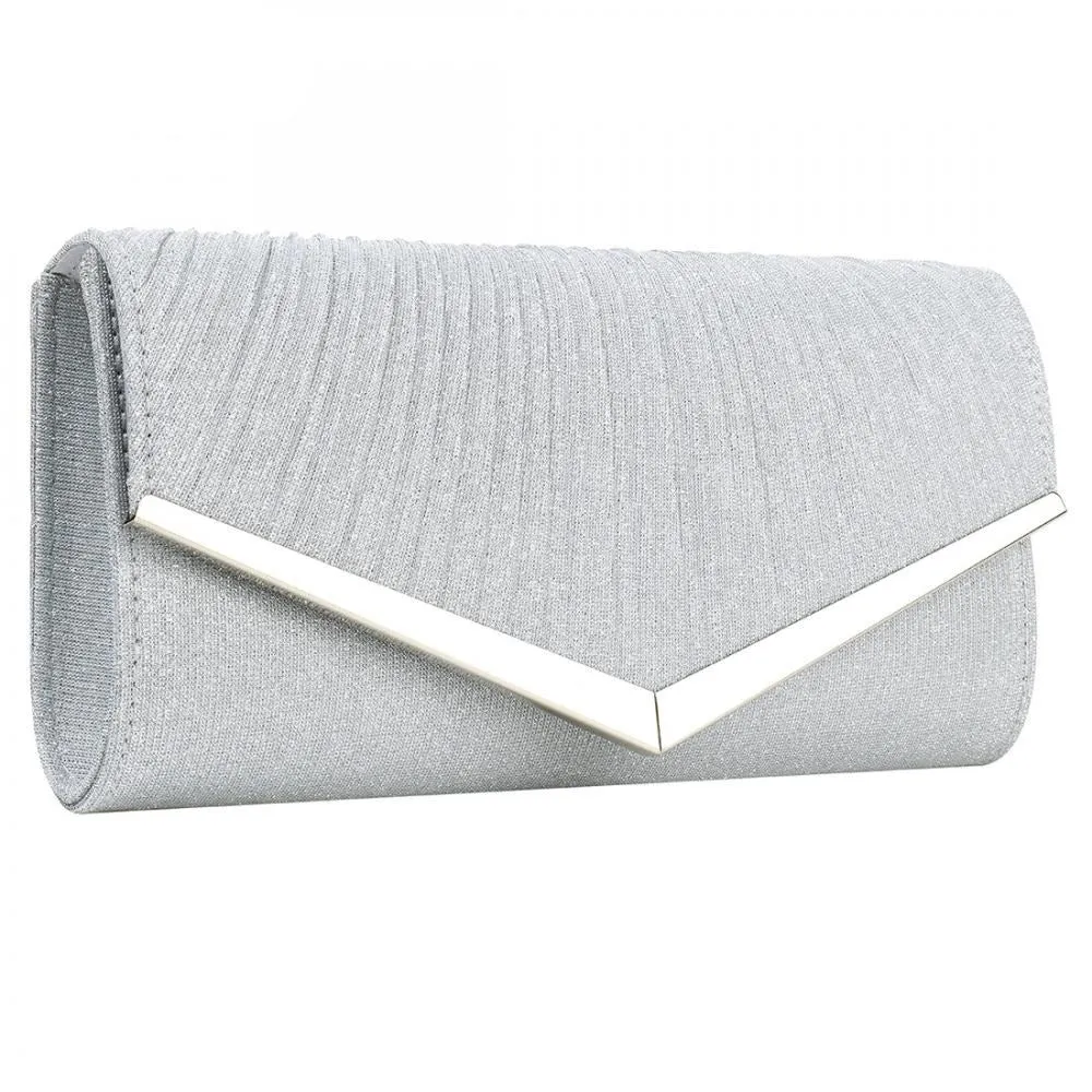 Sequined Envelope Clutch Bags Wedding Handbag